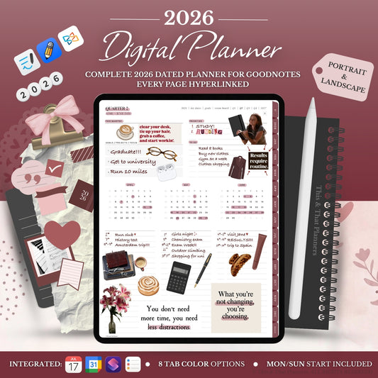This & That Digital Planner 2026
