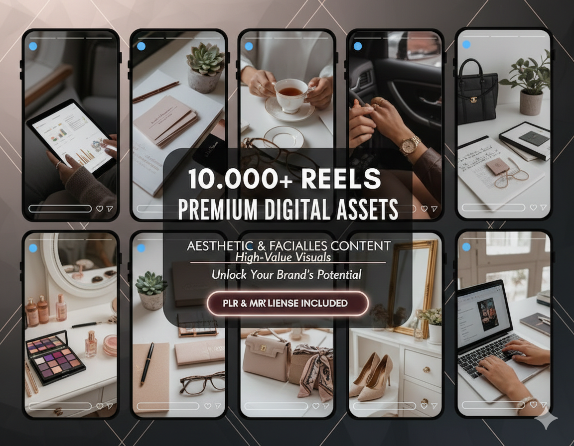 Luxury Travel Content Bundle with 10,000 faceless lifestyle videos and photos