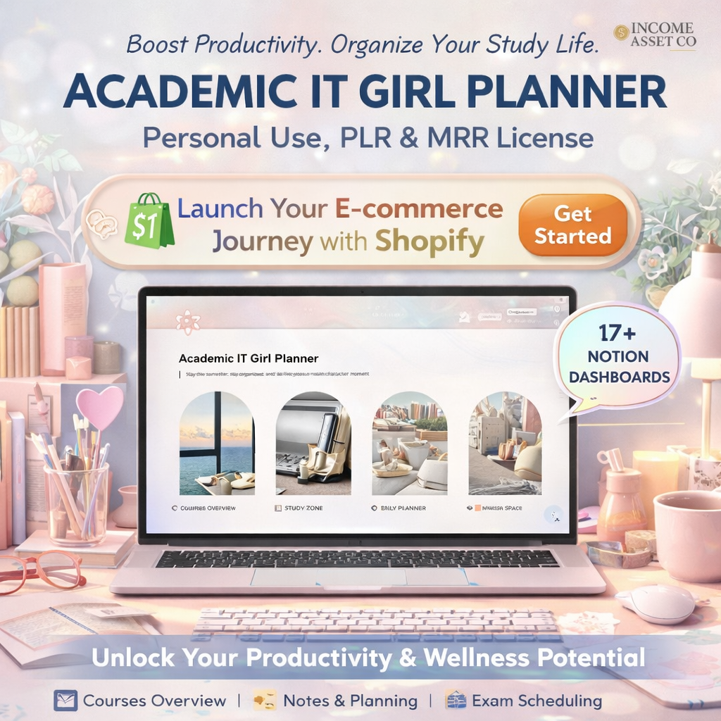 Goal setting vision board and milestone tracker in Notion