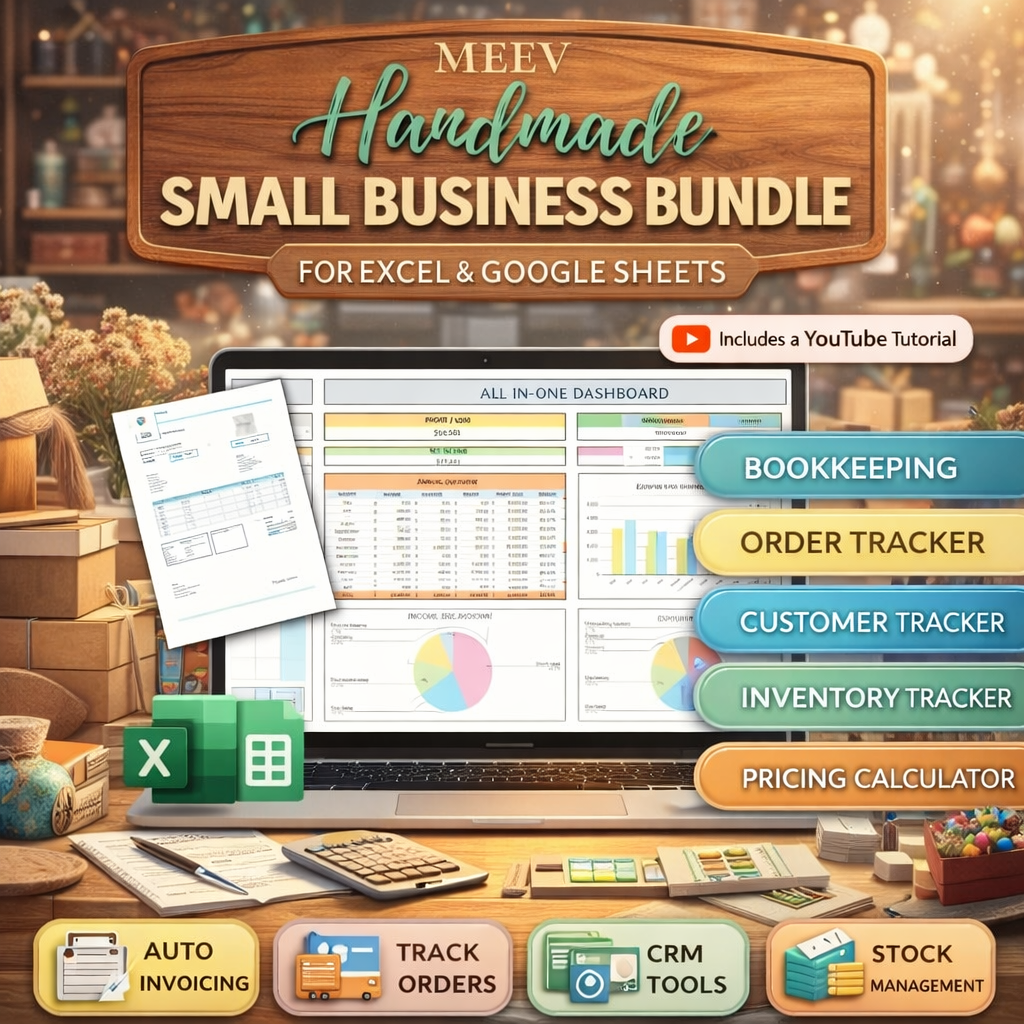 Handmade product pricing calculator in Google Sheets