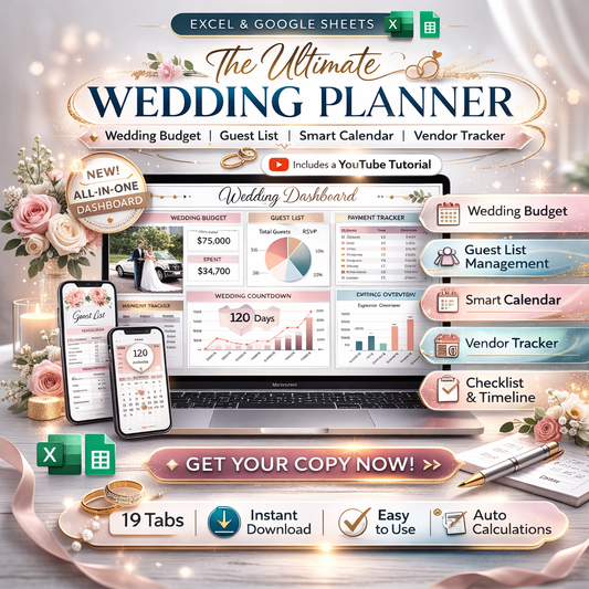 Small Business Pricing Calculator Spreadsheet – Google Sheets & Excel Handmade Product Cost Calculator with Profit Margin Tracker