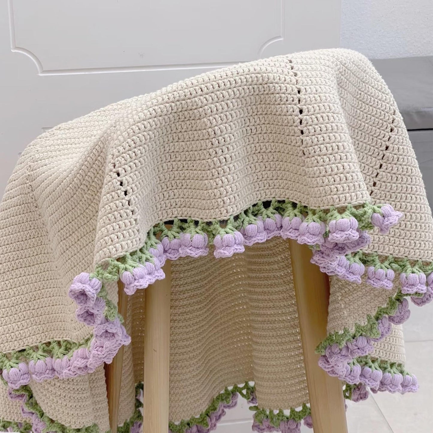 5-in-1 Crochet Bouquet Blanket Pattern PDF
