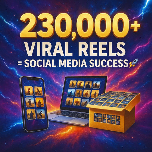 230,000 Viral Faceless Reels Bundle – PLR & MRR Rights