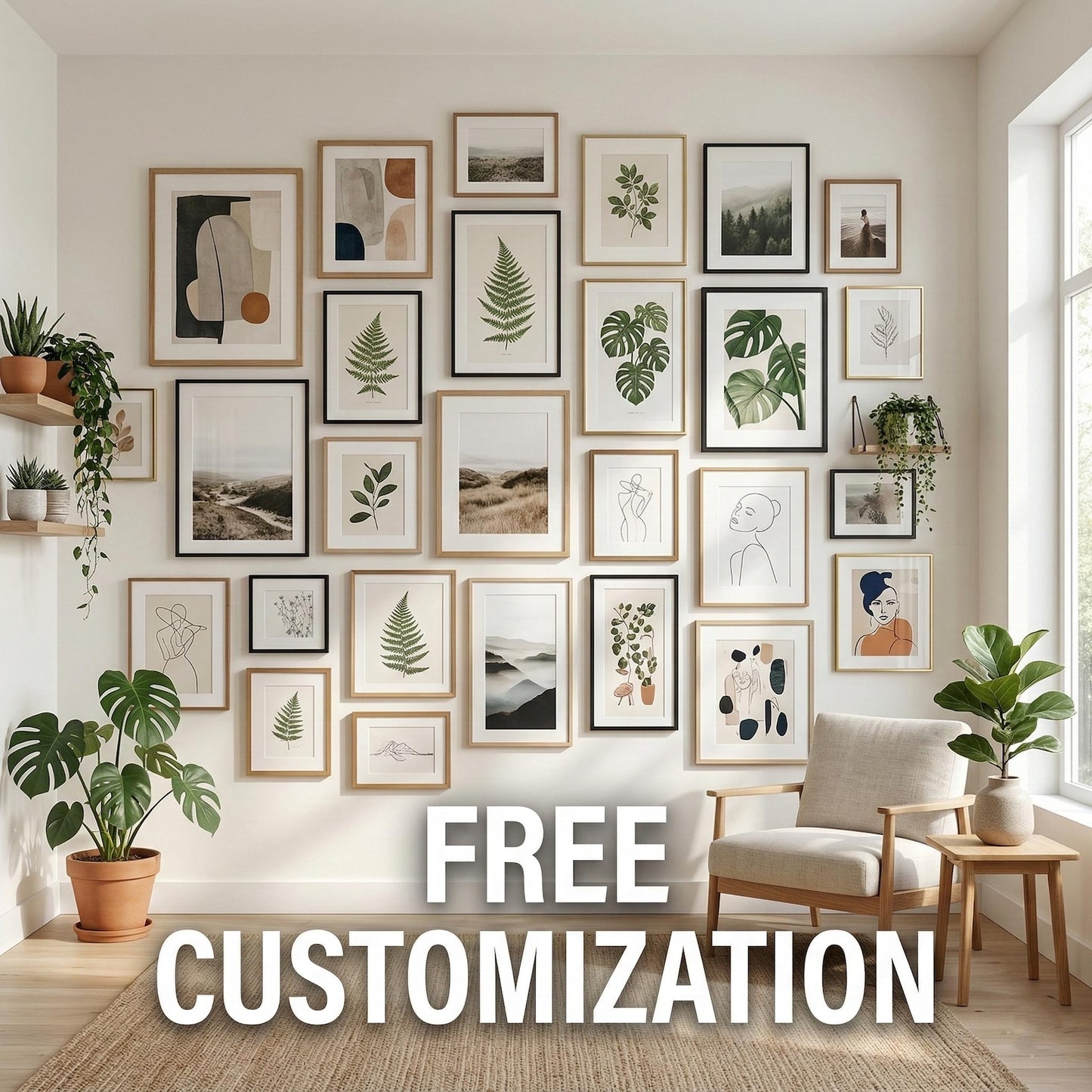150,000+ Printable Wall Art Bundle with PLR & MRR Rights