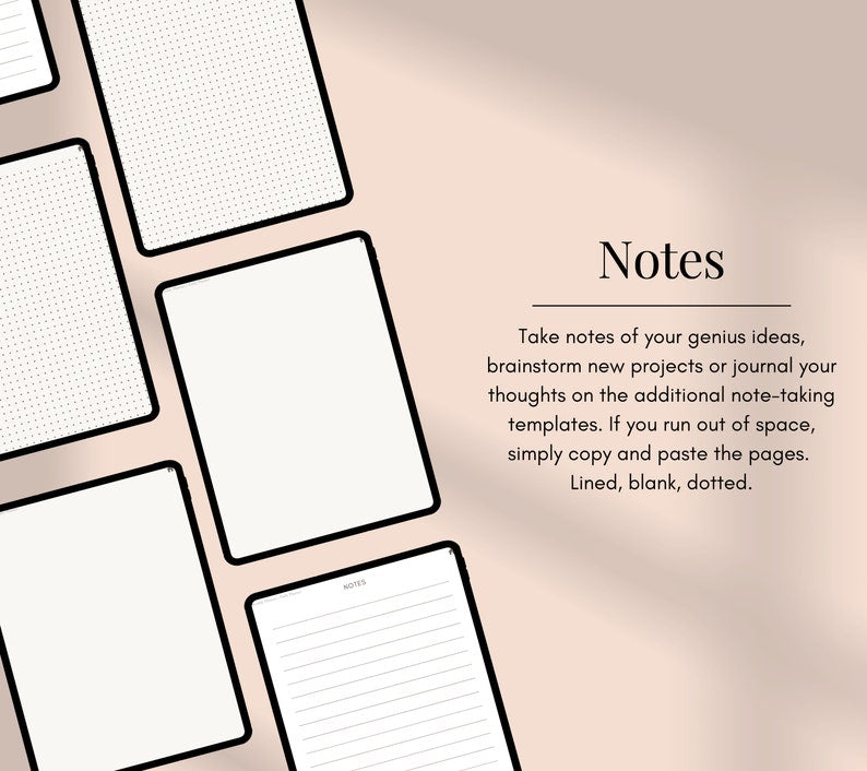 ADHD Digital Planner – Undated Digital Planner for iPad & Android