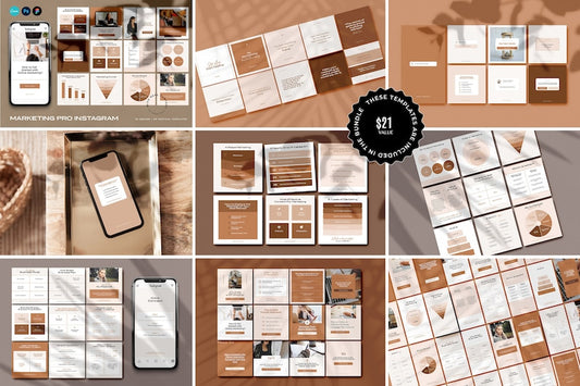 1500+ Social Media Canva Templates Bundle for Instagram & Facebook