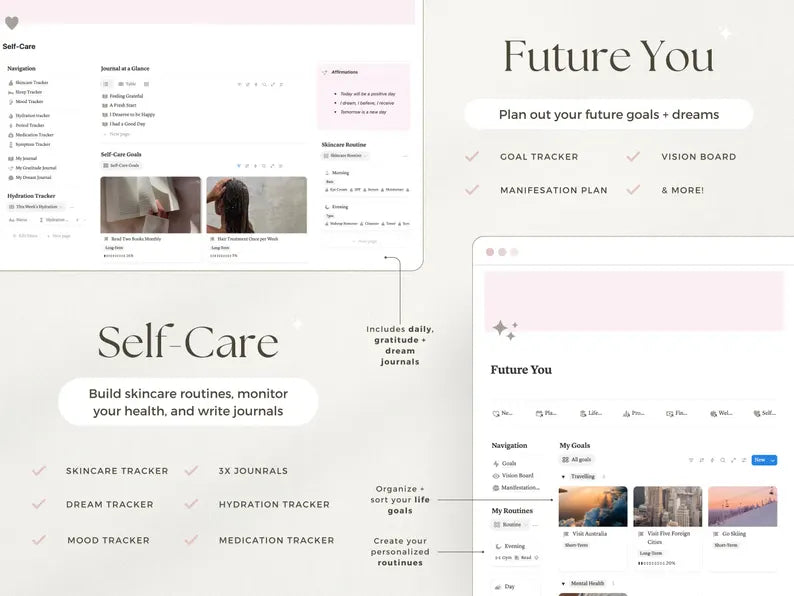 Notion Advanced Life Planner – ADHD, That Girl & Second Brain OS 2026