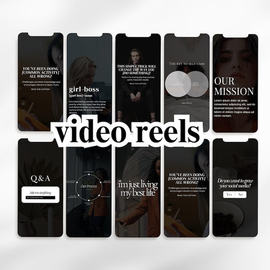 500+ Instagram Canva Templates Mega Bundle with PLR & MRR Resell Rights