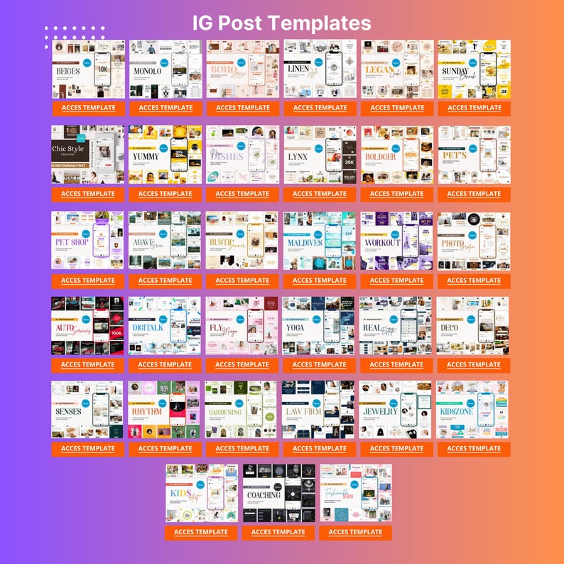8400+ Canva Social Media Templates Bundle – Editable Content Kit