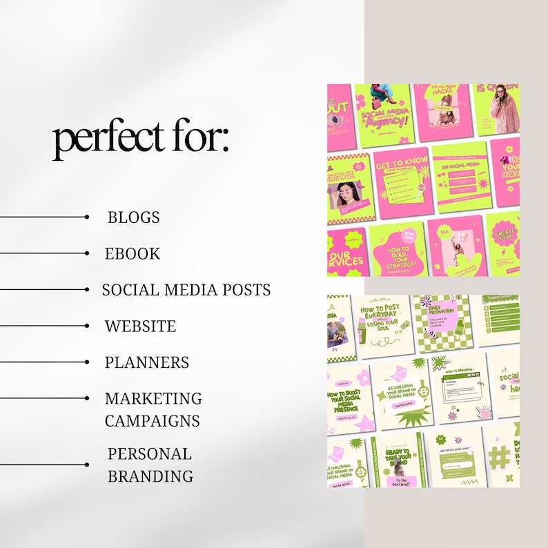 500+ Instagram Canva Templates Mega Bundle with PLR & MRR Resell Rights