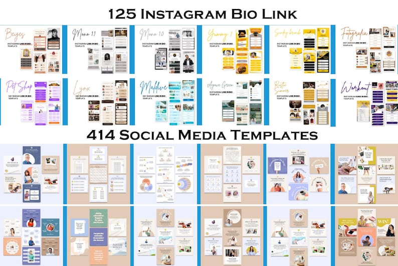 9000+ Canva Social Media Template Bundle for Instagram & Reels