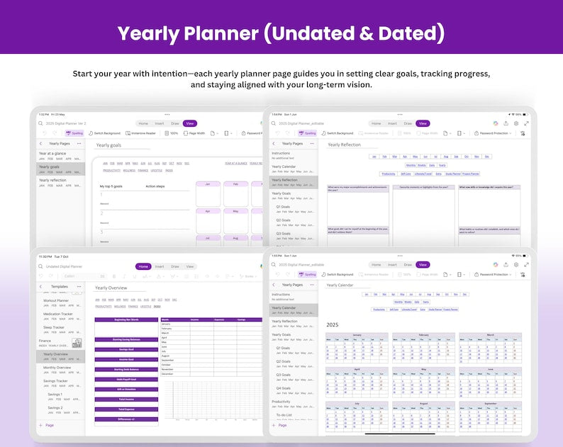 OneNote Digital Planner Bundle 2026–2027 + Undated Planner & Project Manager
