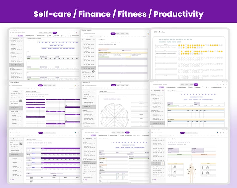 OneNote Digital Planner Bundle 2026–2027 + Undated Planner & Project Manager