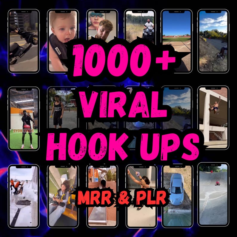 2500+ Viral Reels & Funny Fails Videos with MRR PLR Rights