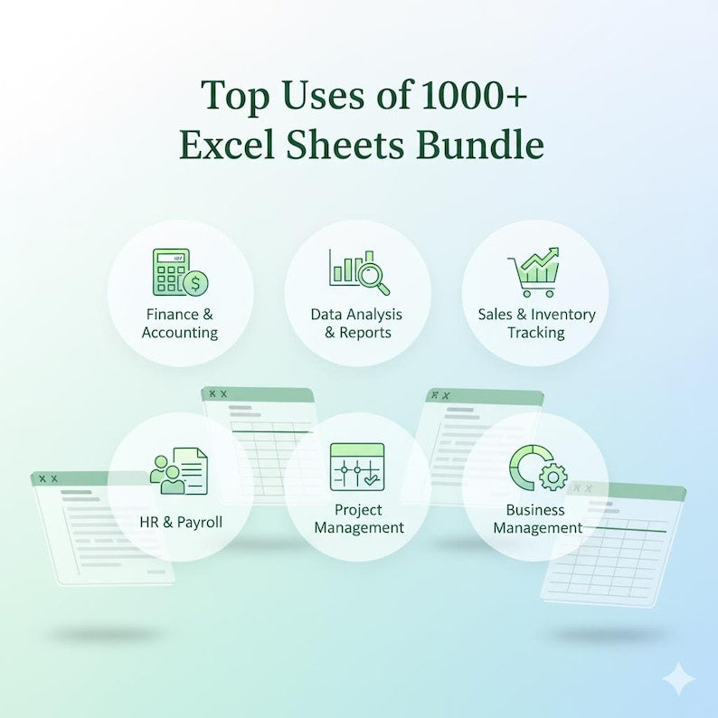 Business & Finance Excel Templates