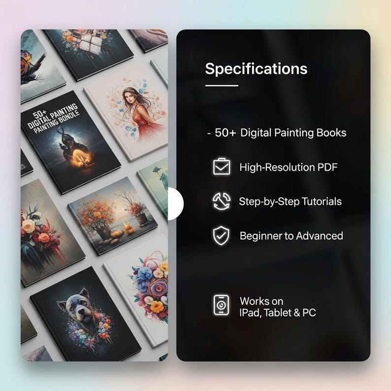 Digital Painting Books Bundle — Ultimate eBook Library for Artists