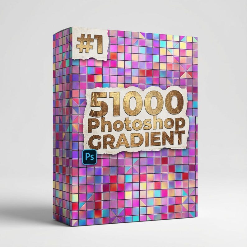 51,000 Photoshop Gradients Bundle – Ultimate Designer Color Collection