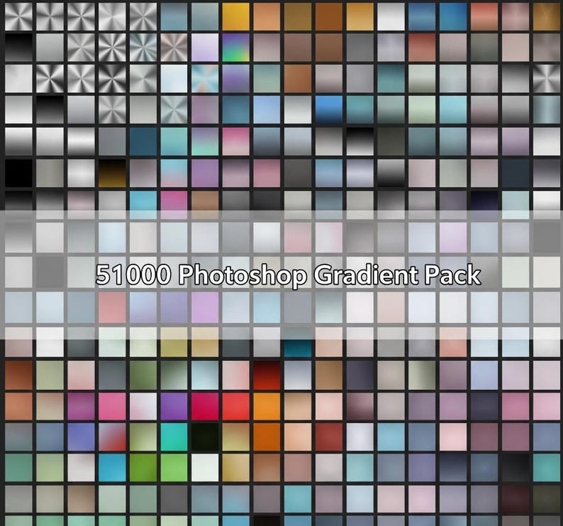 51,000 Photoshop Gradients Bundle – Ultimate Designer Color Collection