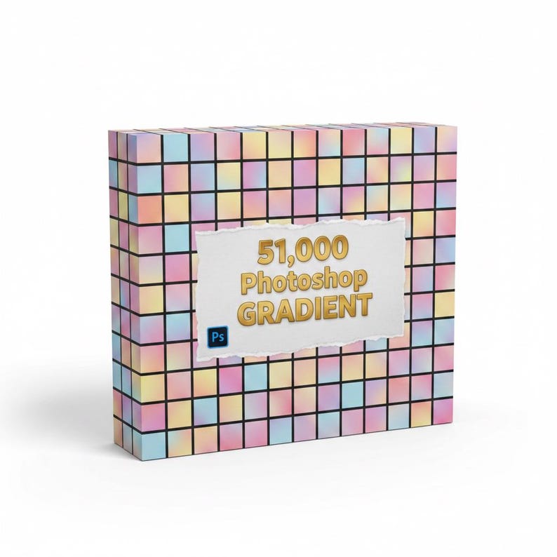 51,000 Photoshop Gradients Bundle – Ultimate Designer Color Collection