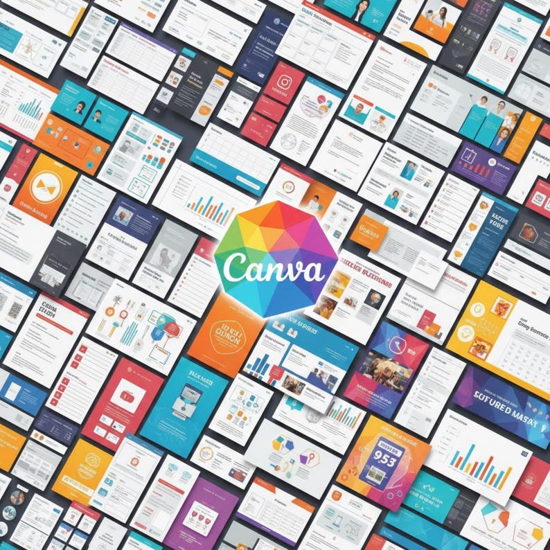 12000+ Canva Editable Templates Mega Bundle for Business & Social Media