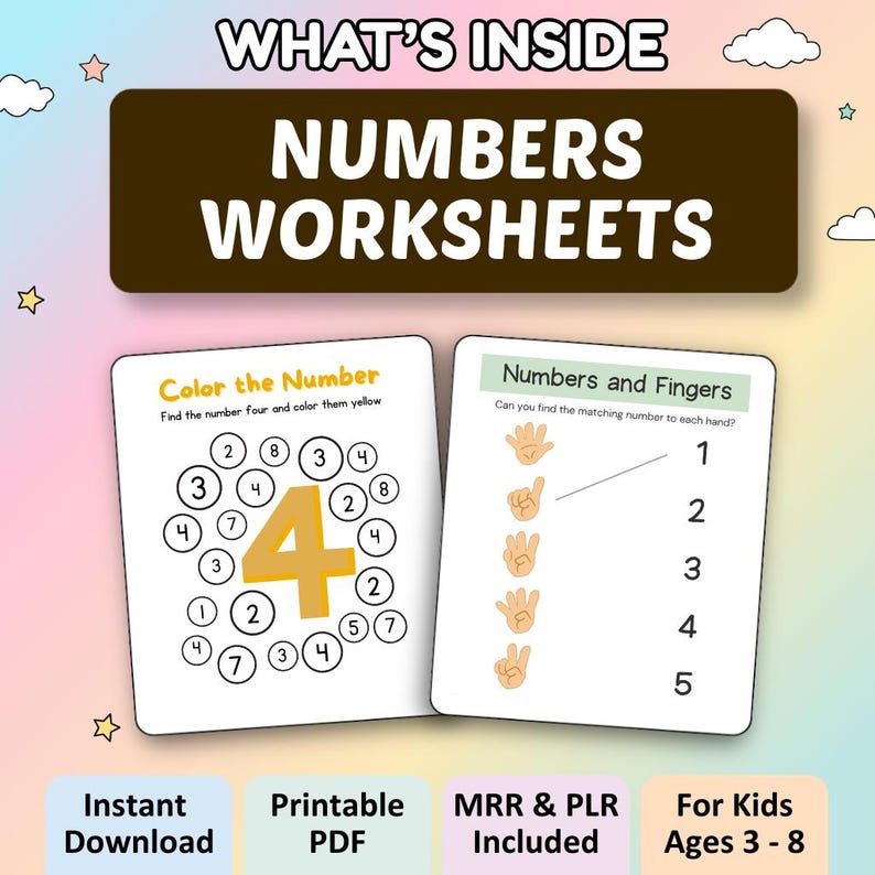 35,000+ Kids Learning Activities Bundle (Printable Worksheets, Coloring Pages & Educational Printables)