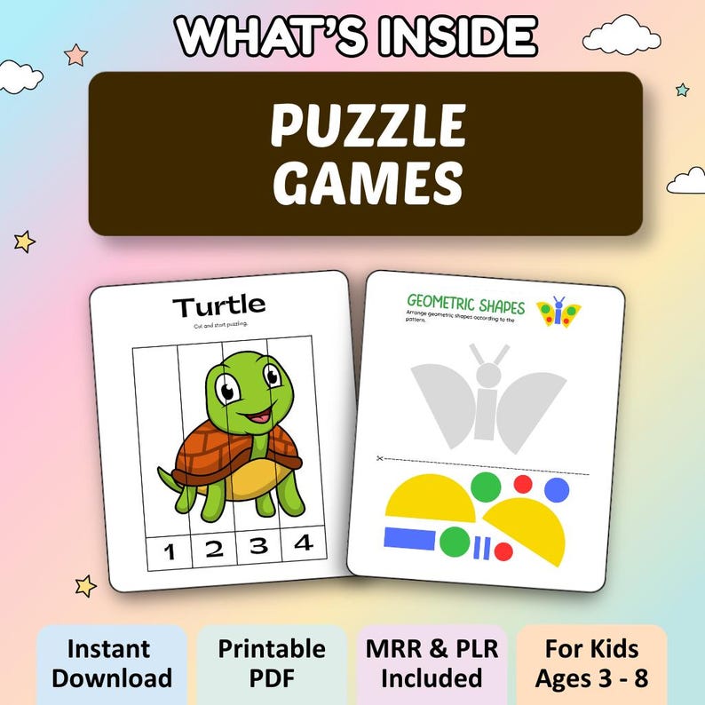 35,000+ Kids Learning Activities Bundle (Printable Worksheets, Coloring Pages & Educational Printables)