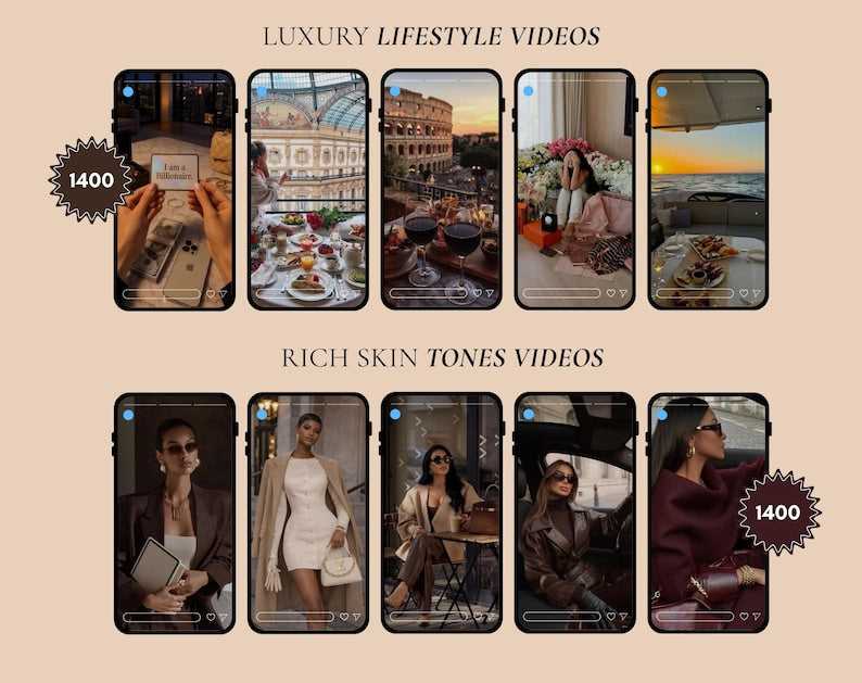 100M+ Digital Products Bundle + 10,000 Aesthetic Reels (PLR & MRR Included) – Resell Rights Digital Content Library for Faceless Brands & Social Media Growth