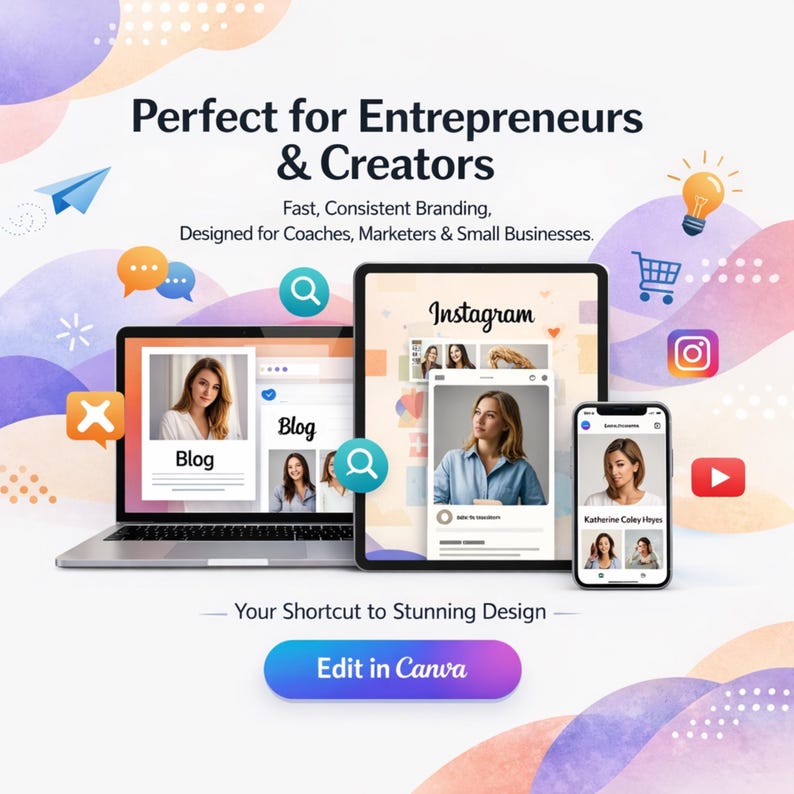 8400+ Canva Social Media Templates Bundle – Editable Content Kit