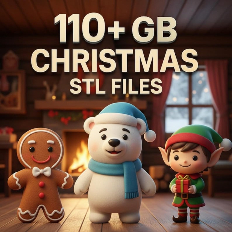 3D STL Pack – +20,500,000+ Files| Mega Bundle 300TB| 3D Printing Files | Instant Download