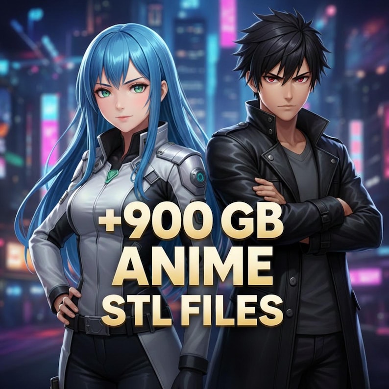 3D STL Pack – +20,500,000+ Files| Mega Bundle 300TB| 3D Printing Files | Instant Download