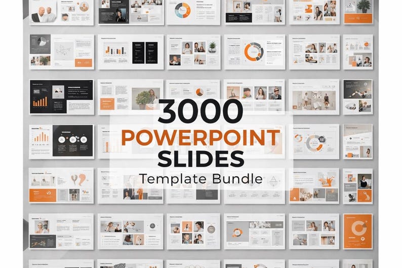 3000 PowerPoint Templates Bundle – Instant Download