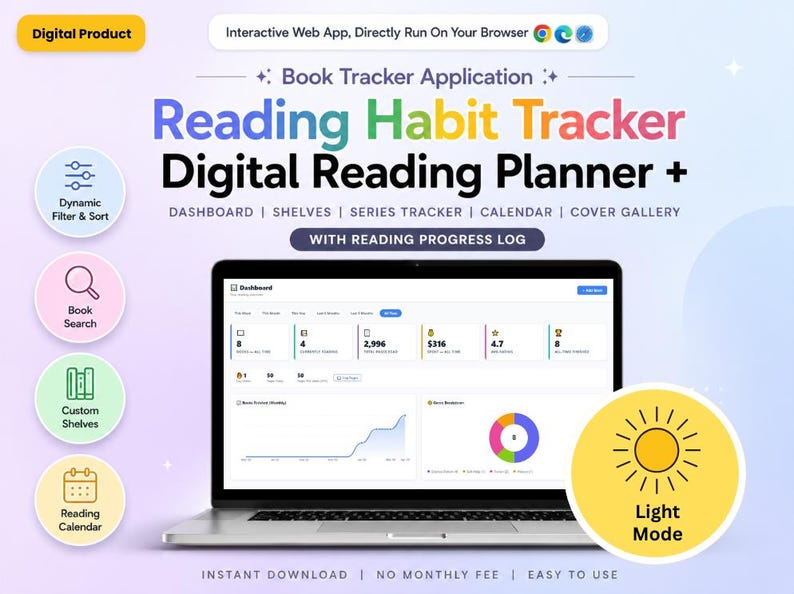 Book Tracker Web App — Reading Habit Tracker