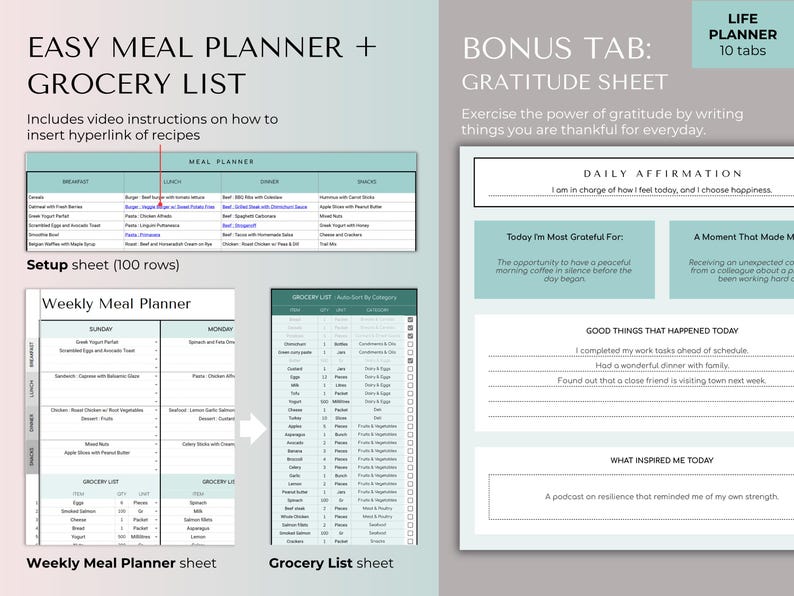 Family Life Planner & Annual Budget — Ultimate Life Organizer Bundle