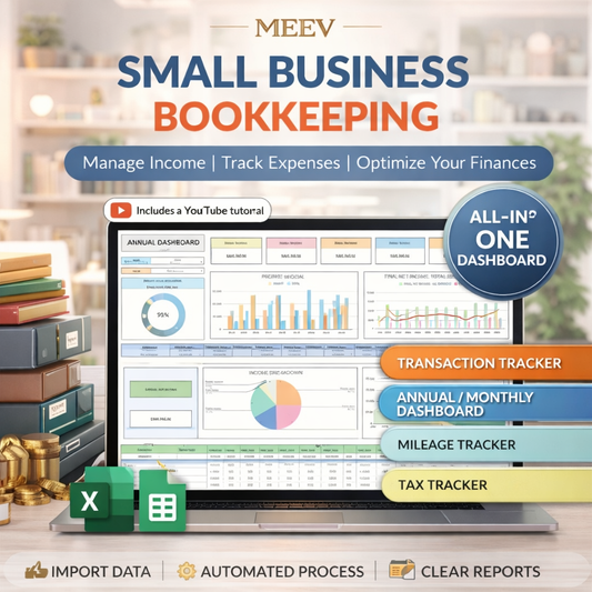 Income and expense tracker template for Google Sheets