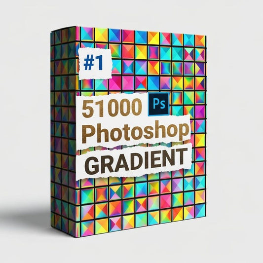 51,000 Photoshop gradients bundle for designers