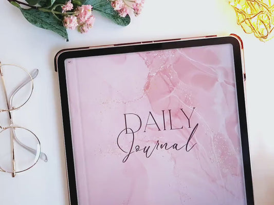 Hyperlinked Digital Daily Journal for iPad