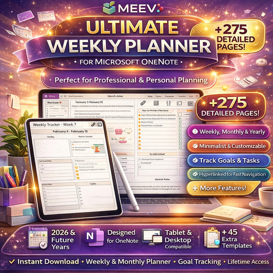 OneNote finance tracker and budgeting template