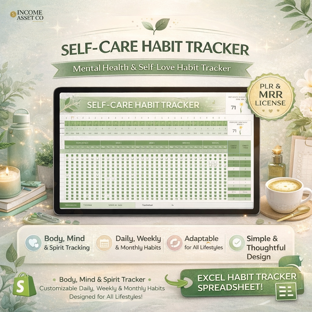 Daily wellness habit tracker page inside Notion
